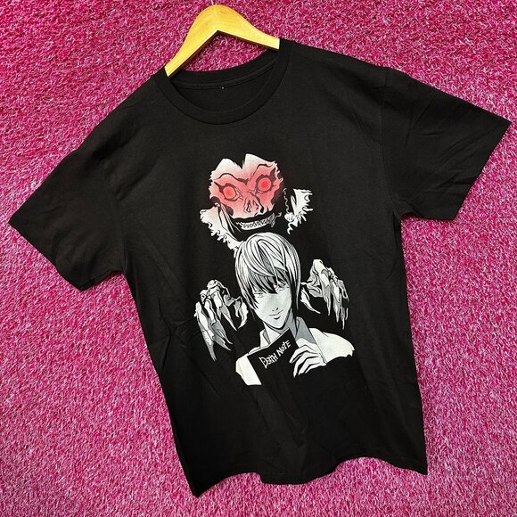 Death Note Light Yagami and Ryuk Shinigami Eyes Anime Tee L - Picture 3 of 4